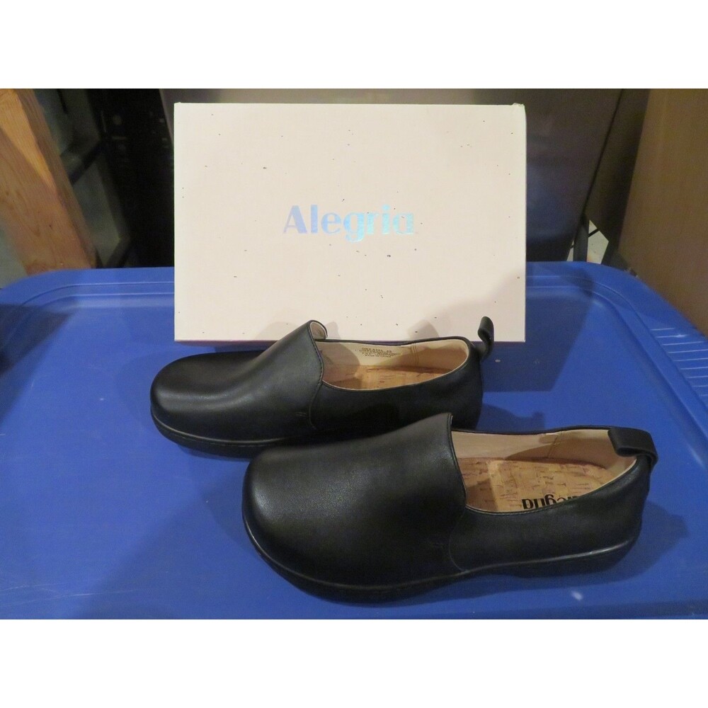 NWT Womens Black Alegria Orygin Shoes, 9.5 / 10  40
